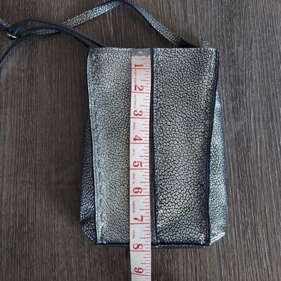 THE SAK WOMEN'S LOS FELIZ MINI CROSSBODY IN DARK SILVER - Picture 7 of 9